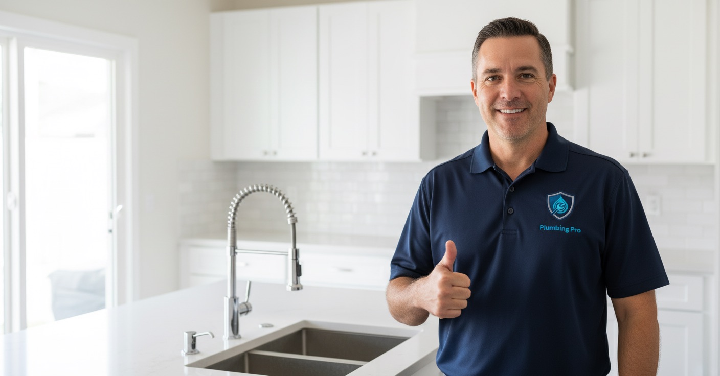 Friendly Plumbing Pro San Diego technician ready to help