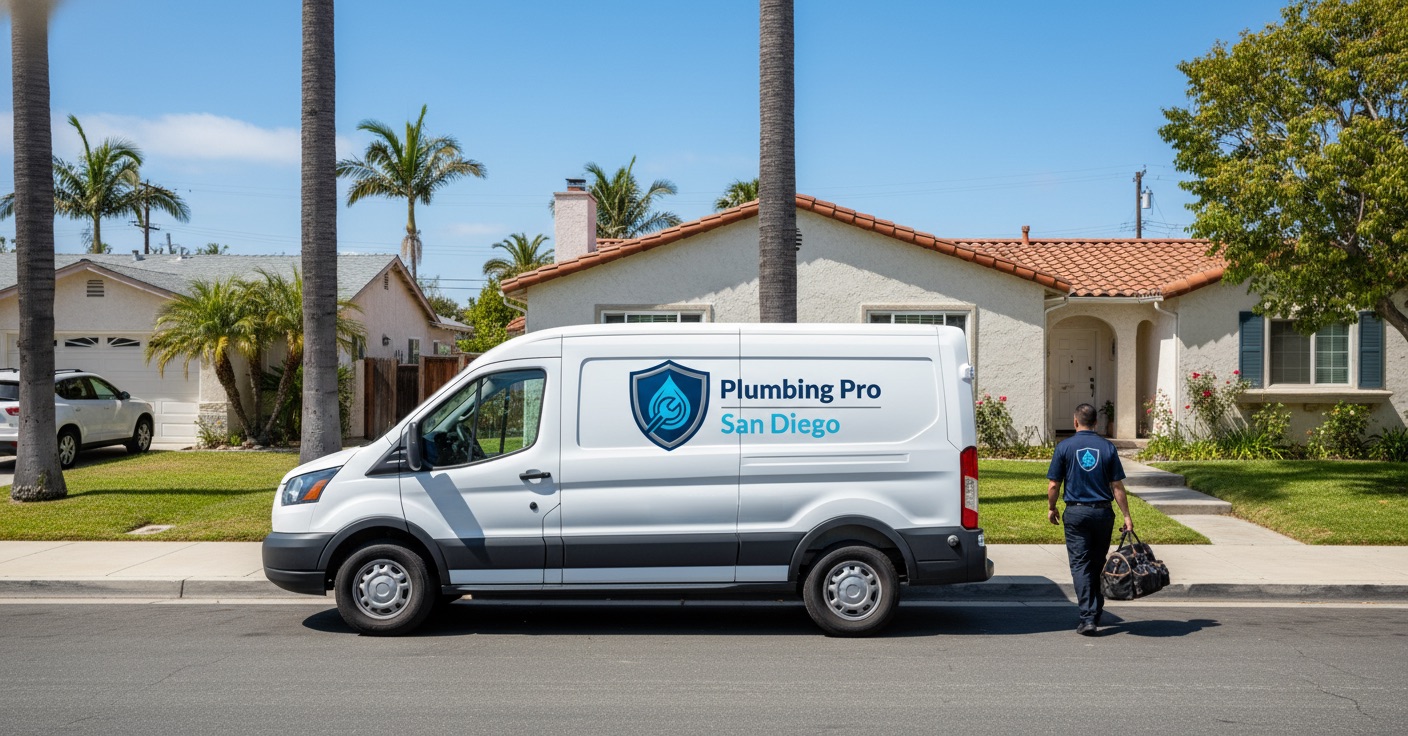 Plumbing Pro San Diego service van
